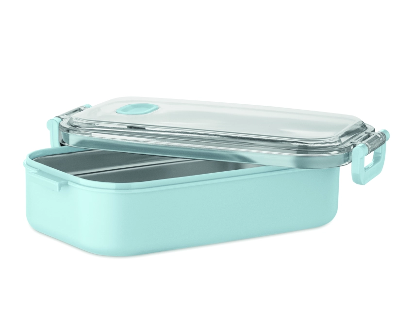 Hoagie lunchbox z logo 750 ml w kolorze baby blue