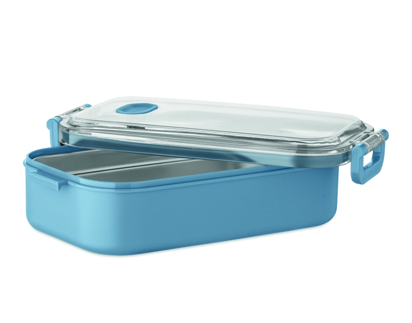 Hoagie lunchbox z logo 750 ml w kolorze petrol