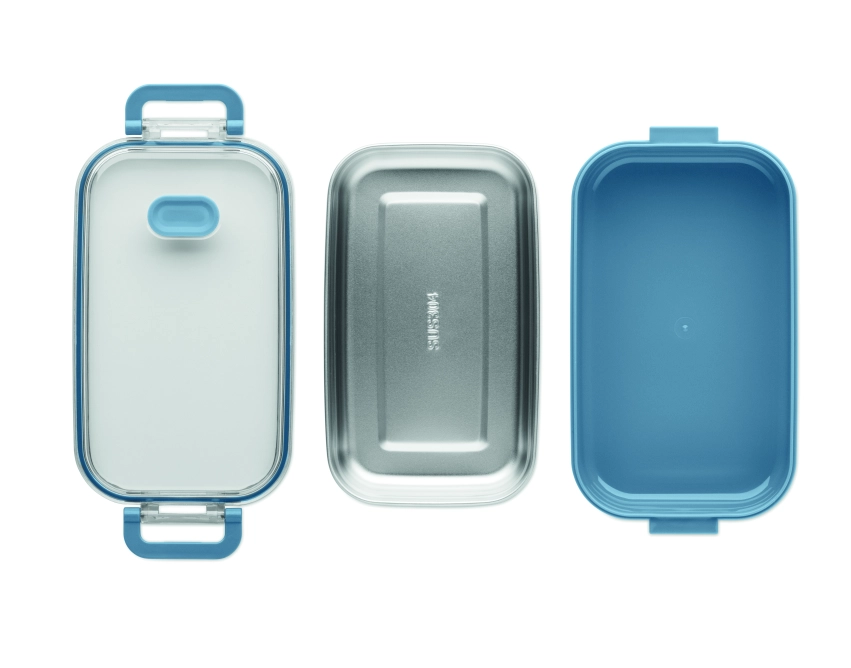 Hoagie lunchbox z logo 750 ml w kolorze petrol