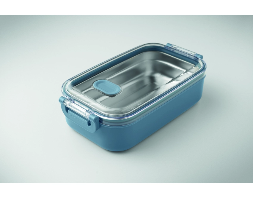 Hoagie lunchbox z logo 750 ml w kolorze petrol