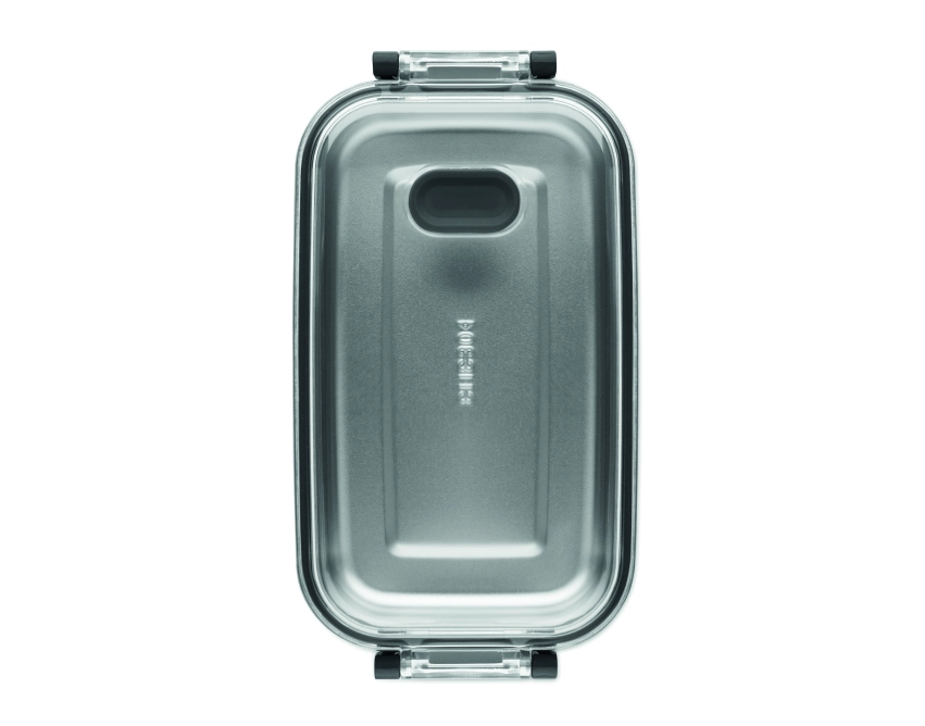 Hoagie lunchbox z logo 750 ml, czarny z PP