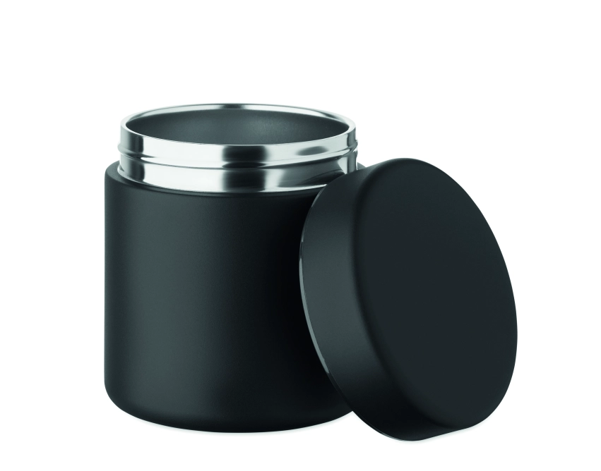 Gosnack lunchbox z nadrukiem 500 ml czarny