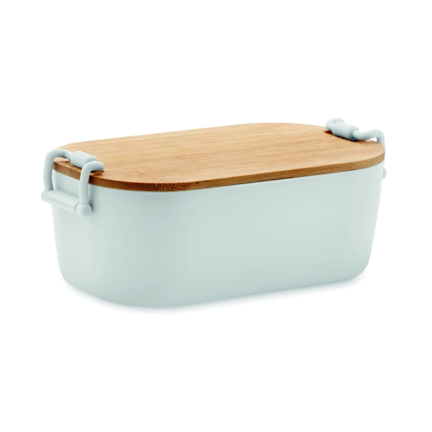 Lunchbox Lekker z nadrukiem biały PP 700 ml