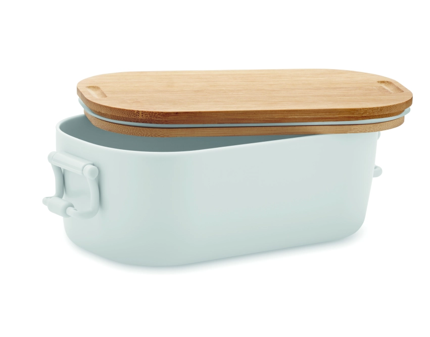 Lunchbox Lekker z nadrukiem biały PP 700 ml