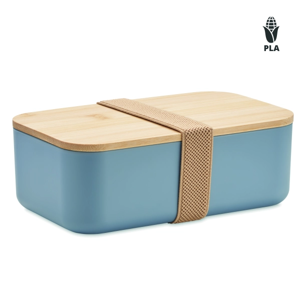 Beibabox lunchbox z logo 1000 ml PLA petrol