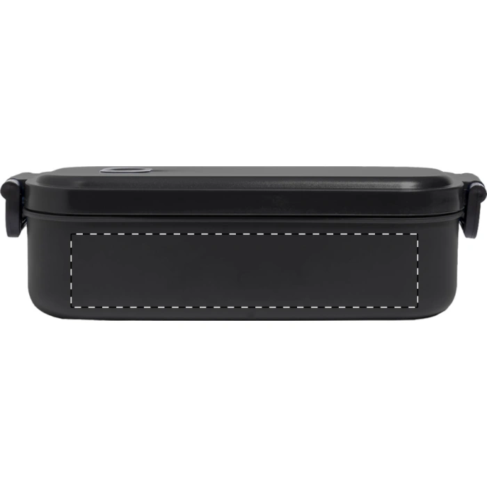 Schemat znakowania dla Tampondruk - P2 na gadżecie: Steamo lunchbox z logo 1000 ml czarny matowy