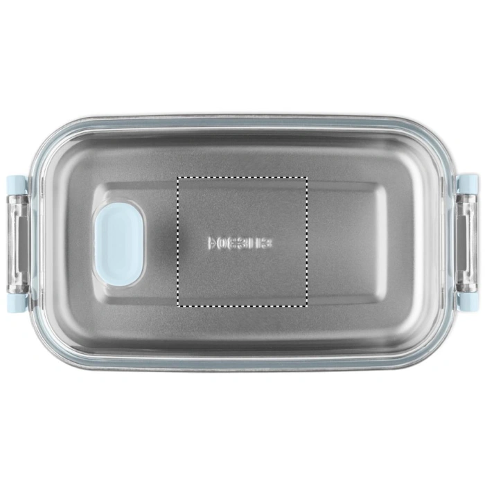 Schemat znakowania dla Doming - DO1 na gadżecie: Hoagie lunchbox z logo 750 ml w kolorze baby blue