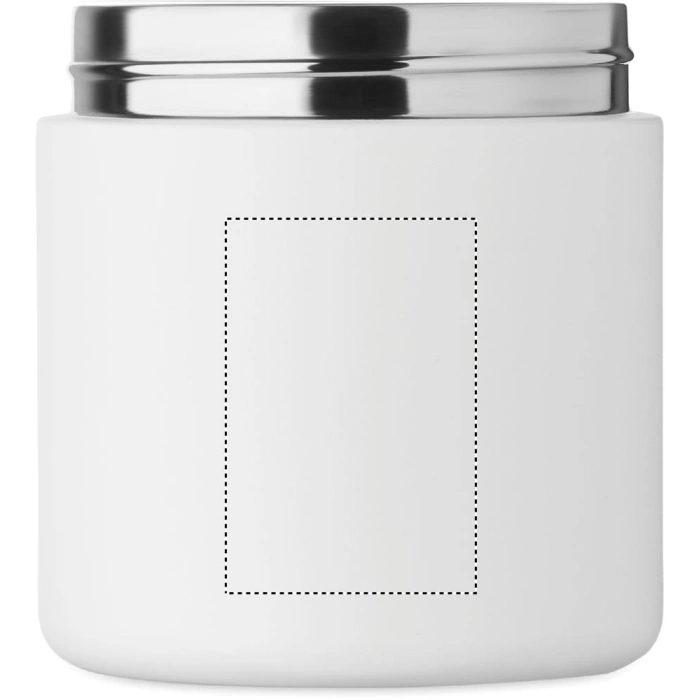 Schemat znakowania dla Grawerowanie laserowe - L3 na gadżecie: Gosnack lunchbox z logo 500 ml, biały matowy