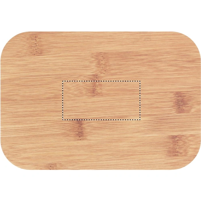 Schemat znakowania dla Tampondruk - P4 na gadżecie: Thursday lunchbox z logo – PP, francuski granat