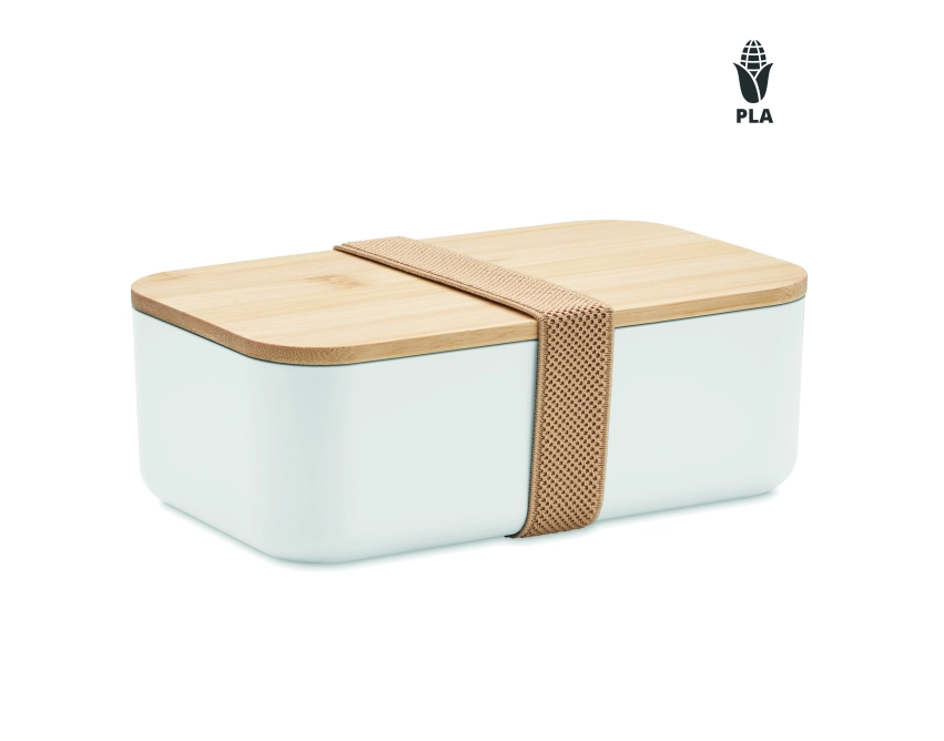 Beibabox lunchbox z nadrukiem 1000 ml biały
