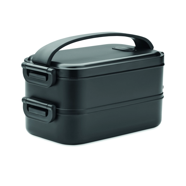 Idolunch lunchbox z logo 1600 ml – czarny