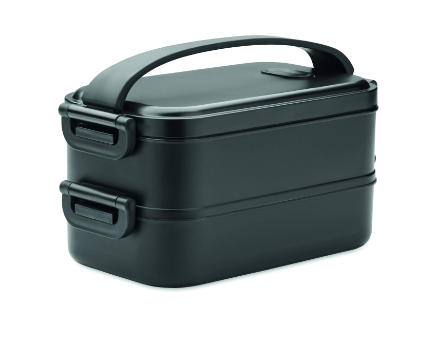 Idolunch lunchbox z logo 1600 ml – czarny