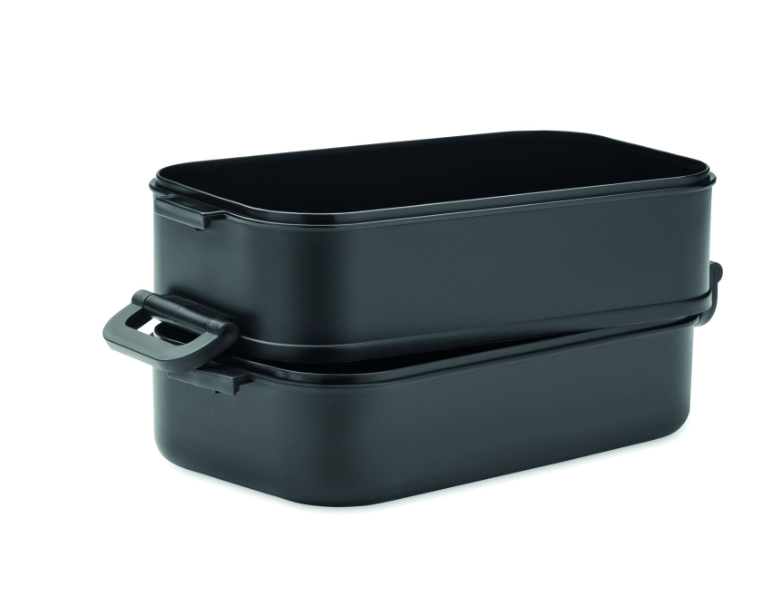 Idolunch lunchbox z logo 1600 ml – czarny