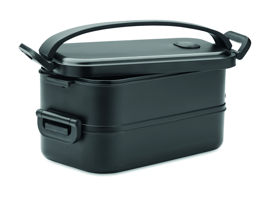 Idolunch lunchbox z logo 1600 ml – czarny