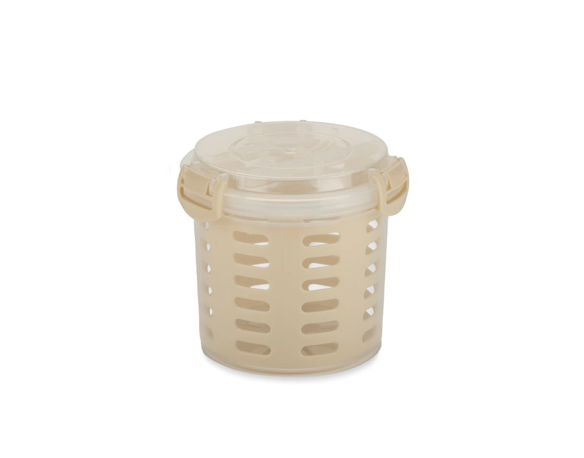 Lunchbox FRUT z logo 550 ml z beżowego polipropylenu
