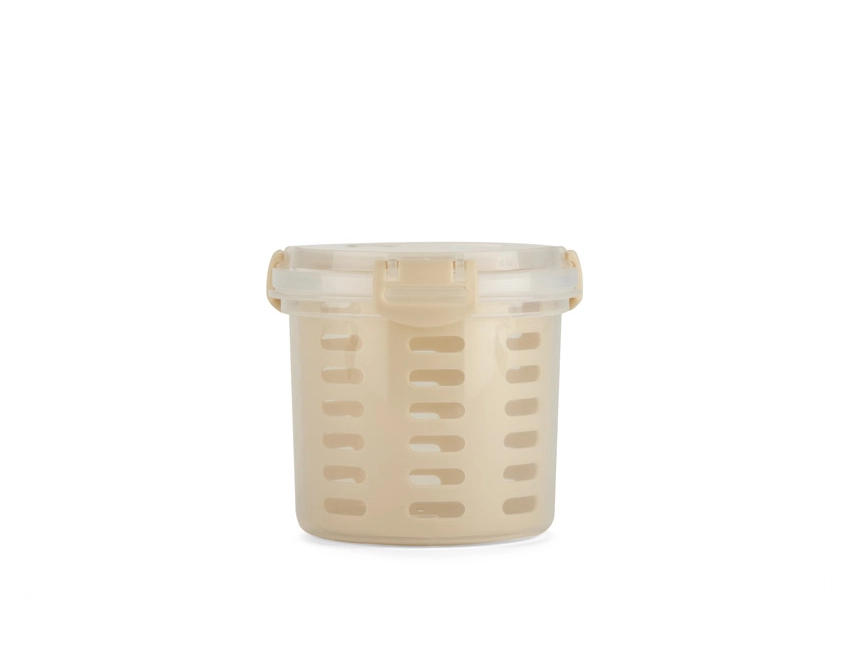 Lunchbox FRUT z logo 550 ml z beżowego polipropylenu
