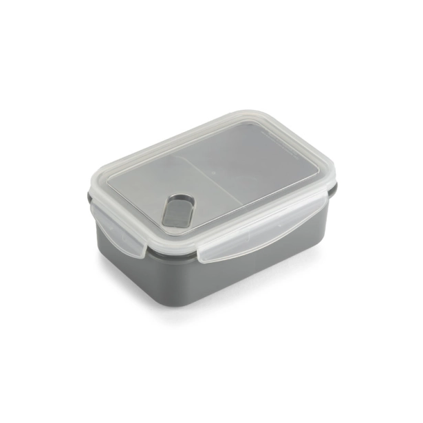 Lunchbox SMACZI z logo 800 ml w grafitowym kolorze