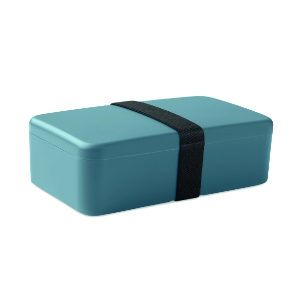 Bruss lunchbox z logo 750 ml w kolorze petrol