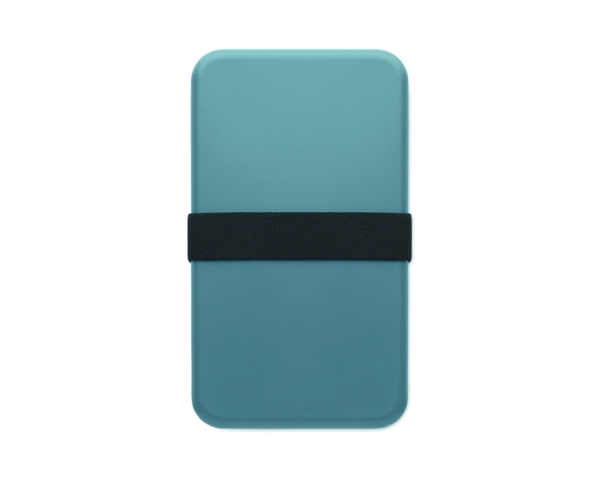 Bruss lunchbox z logo 750 ml w kolorze petrol