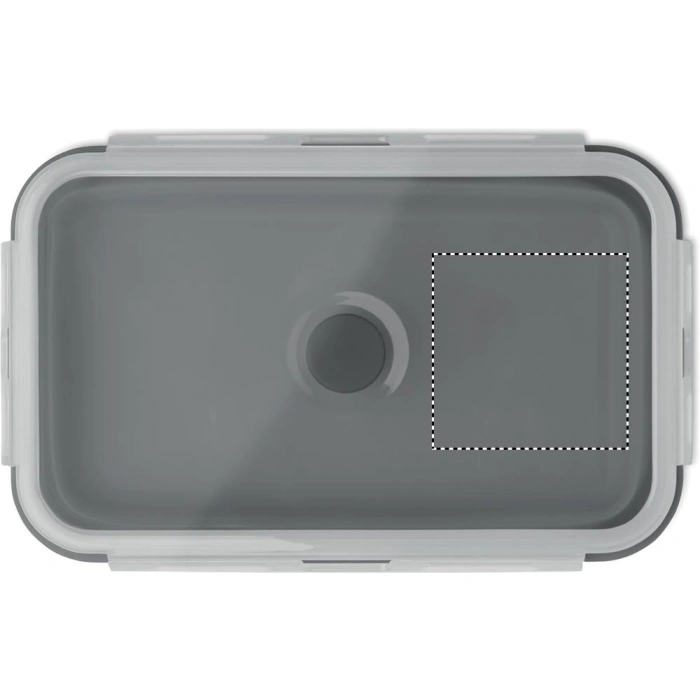 Schemat znakowania dla Doming - DO1 na gadżecie: Kolapso lunchbox z logo 1200 ml, kamienny szary