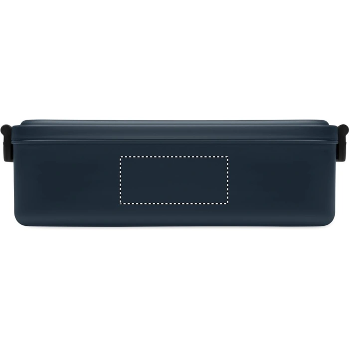 Schemat znakowania dla Etykieta - DL na gadżecie: Indusmax lunchbox z logo 2200 ml, francuski granat