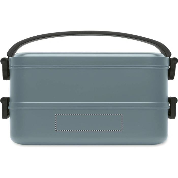 Schemat znakowania dla Doming - DO1 na gadżecie: Lunchbox z logo petrol 1600 ml, dwa poziomy