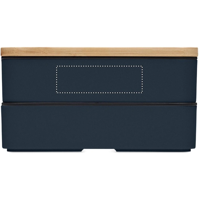 Schemat znakowania dla Doming - DO1 na gadżecie: Lunchbox z logo 2 × 400 ml – francuski granat