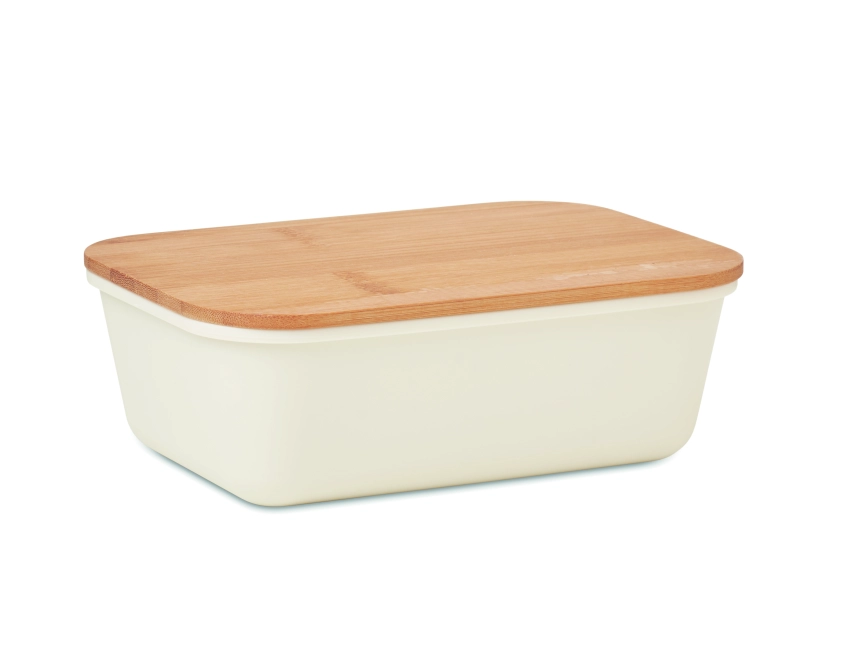 Thursday lunchbox z nadrukiem, beżowy z PP