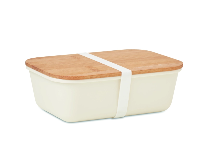 Thursday lunchbox z nadrukiem, beżowy z PP