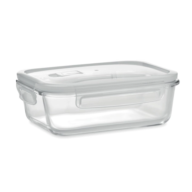 Lunchbox z logo 900 ml przezroczysty ze szkła