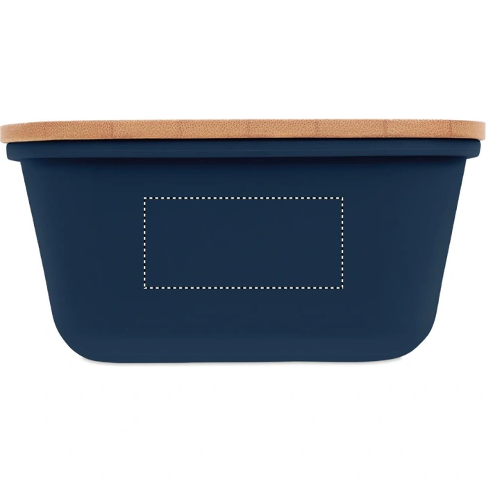 Schemat znakowania dla Etykieta - DL na gadżecie: Thursday lunchbox z logo – PP, francuski granat