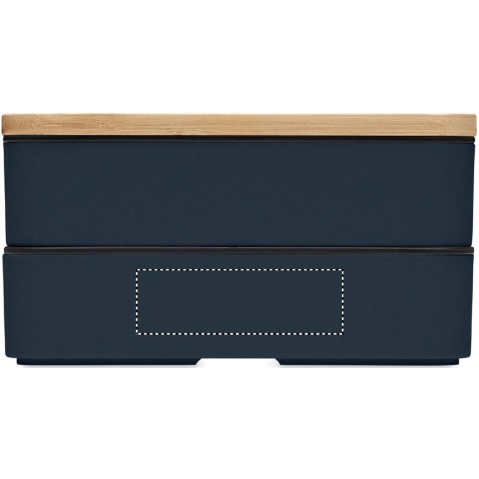 Schemat znakowania dla Doming - DO1 na gadżecie: Lunchbox z logo 2 × 400 ml – francuski granat