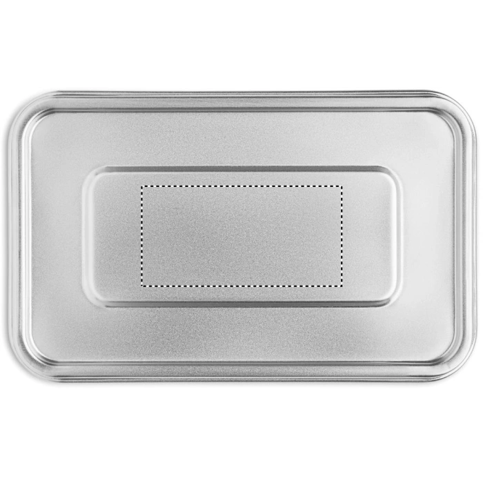 Schemat znakowania dla Doming - DO1 na gadżecie: Tamelunch lunchbox z logo 750 ml – srebrny