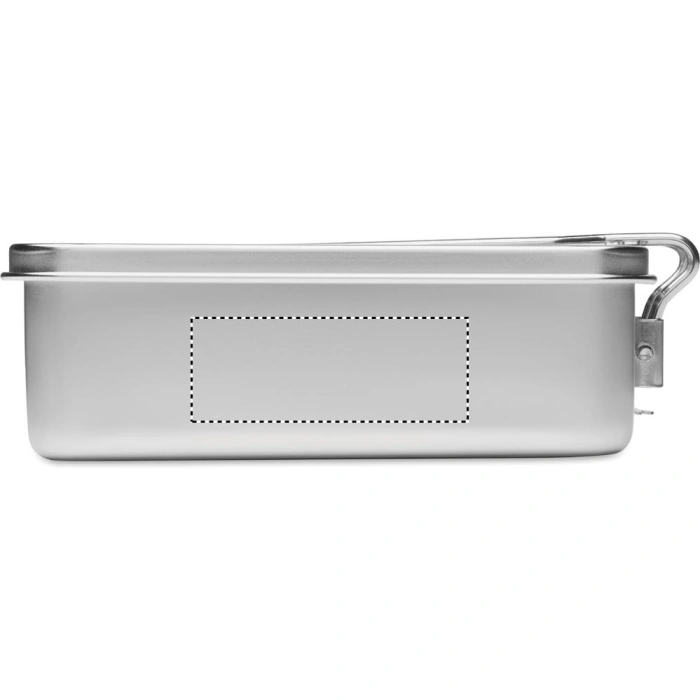 Schemat znakowania dla Grawerowanie laserowe - L4 na gadżecie: Tamelunch lunchbox z logo 750 ml – srebrny