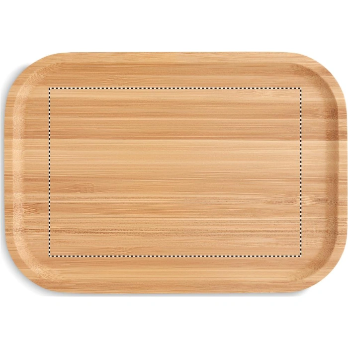 Schemat znakowania dla Doming - DO1 na gadżecie: Savanna lunchbox z logo 600 ml w kolorze drewna