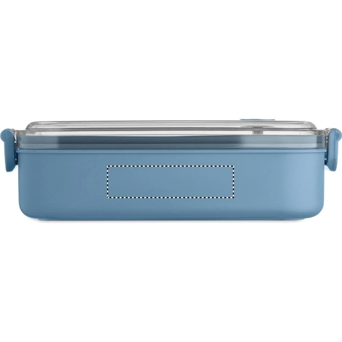 Schemat znakowania dla Etykieta - DL na gadżecie: Hoagie lunchbox z logo 750 ml w kolorze petrol