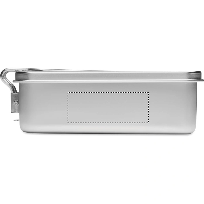 Schemat znakowania dla Etykieta - DL na gadżecie: Tamelunch lunchbox z logo 750 ml – srebrny