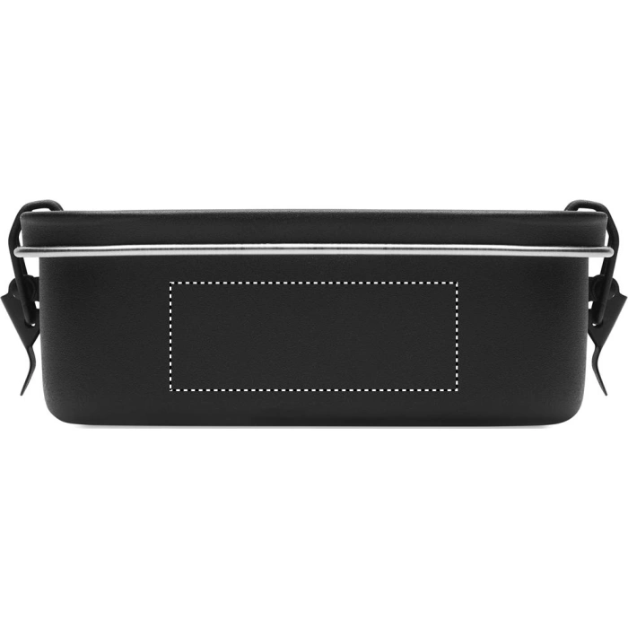Schemat znakowania dla Etykieta - DL na gadżecie: Chan lunchbox z logo 750 ml, czarny matowy