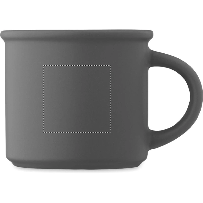 Schemat znakowania dla Tampondruk - P6 na gadżecie: Cupage kubek ceramiczny 300 ml kamiennoszary