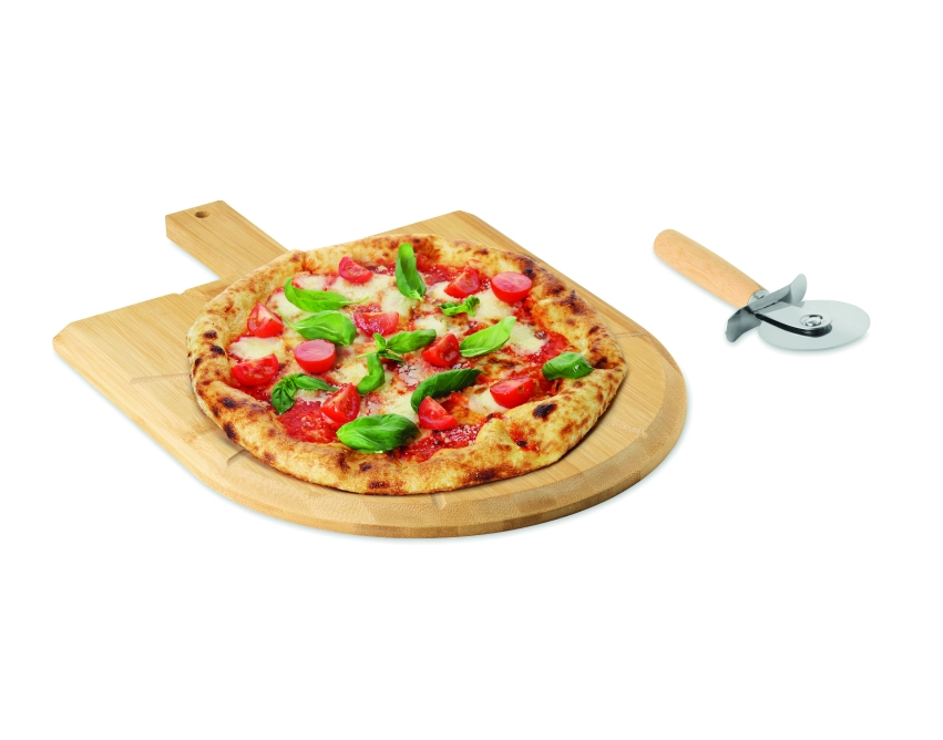 Napolitana deska do krojenia z logo z bambusa