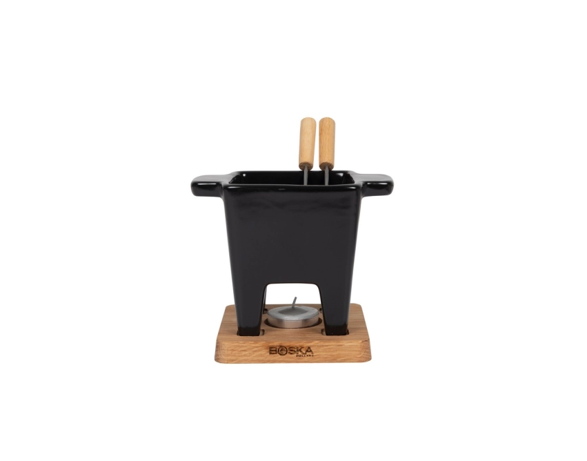 BOSKA Tapas Fondue Nero – czarny zestaw do sera 175 ml