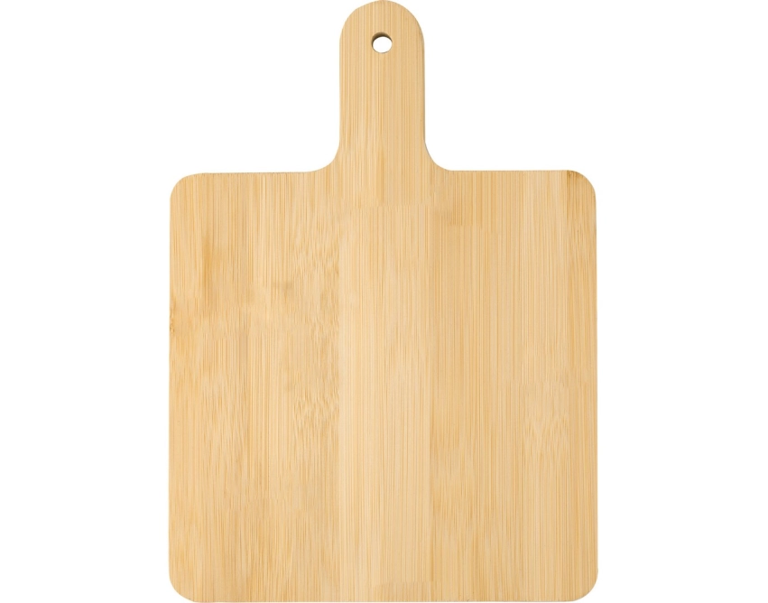 Bambusowy zestaw do sera z grawerem logo, 31 cm