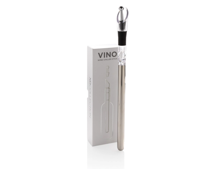 Vino zestaw akcesoriów do wina srebrny 19,5 cm