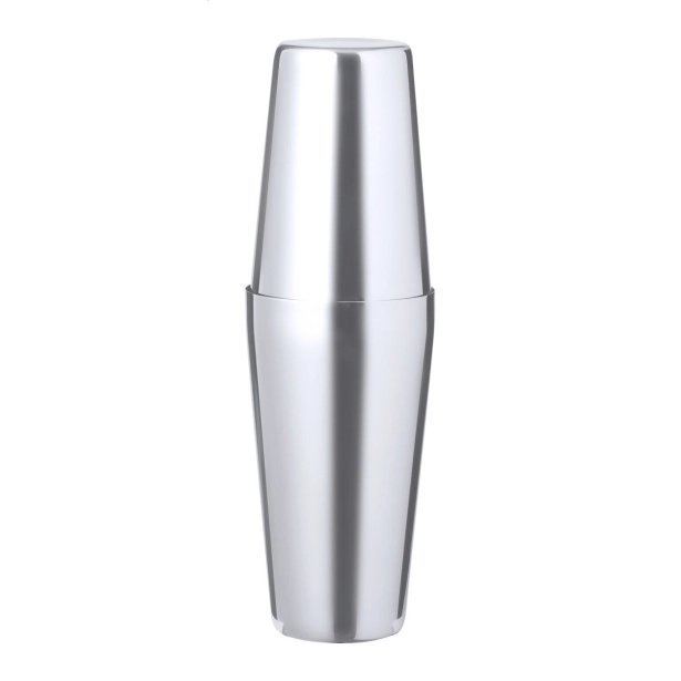 Boston shaker do drinków 500 ml ze stali, srebrny