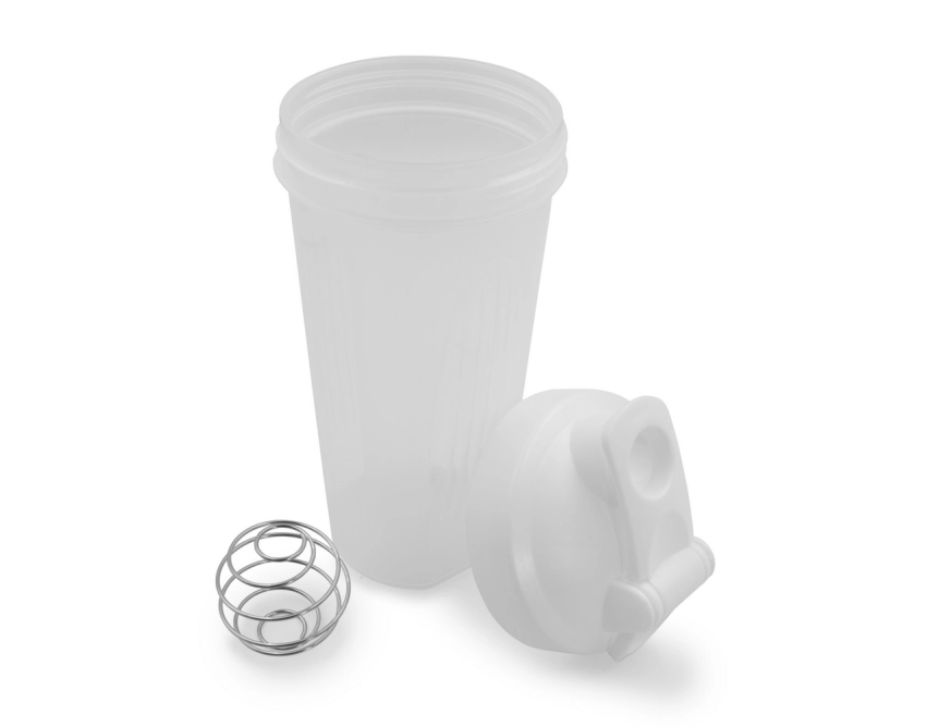 Urelles szejker do białka 750 ml biały z logo