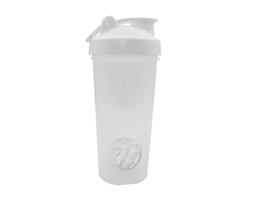 Urelles szejker do białka 750 ml biały z logo
