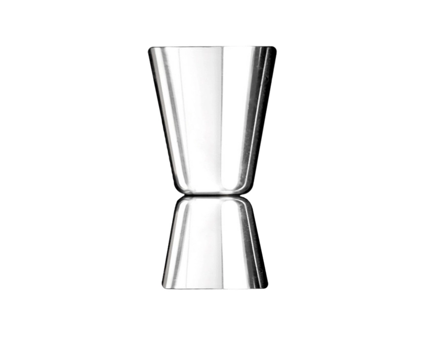 Srebrny shaker do koktajli 350 ml w zestawie