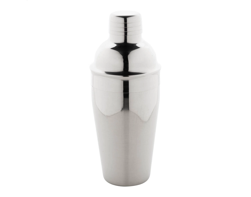 Paloma srebrny shaker reklamowy 550 ml ze stali