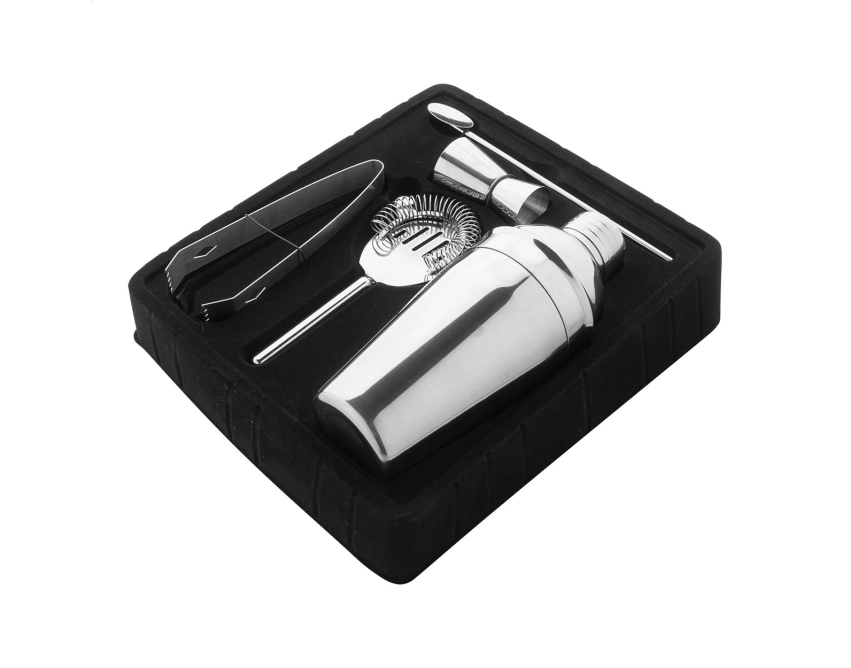 Sidecar shaker do koktajli 550 ml, srebrny