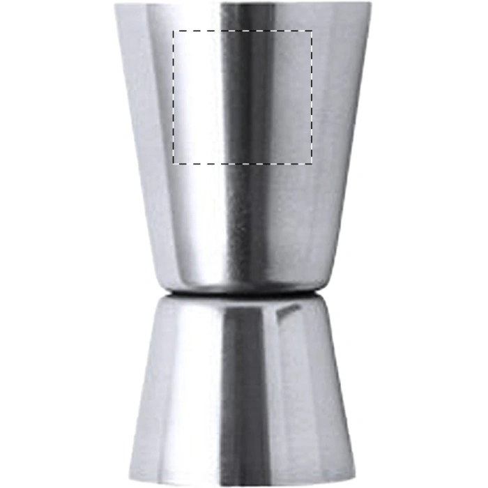 Schemat znakowania dla Grawerowanie laserowe (personalizacja) - NE3 na gadżecie: Sidecar shaker do koktajli 550 ml, srebrny